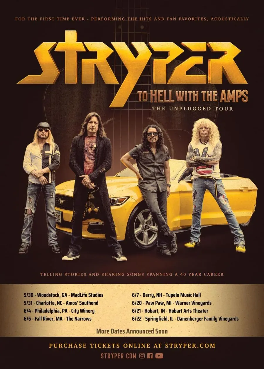 Stryper at Arcada Theatre
