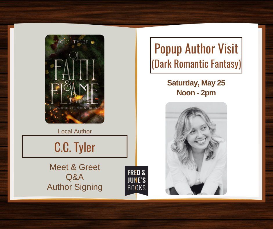 Popup Author Visit: C.C. Tyler