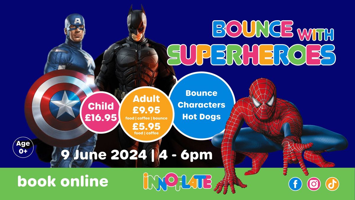 Bounce with Superheroes