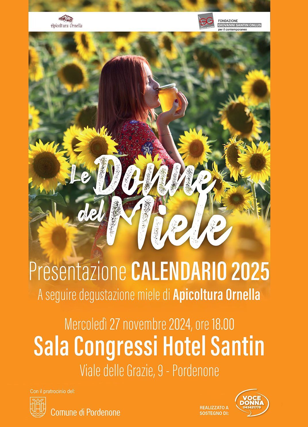 Presentazione Calendario 2025 - Le donne del Miele