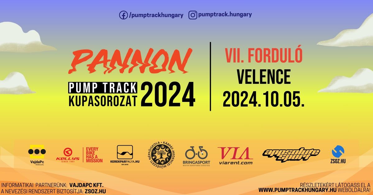 Pannon Pump Track Kupasorozat 2024 - VII. Fordul\u00f3 - Velence