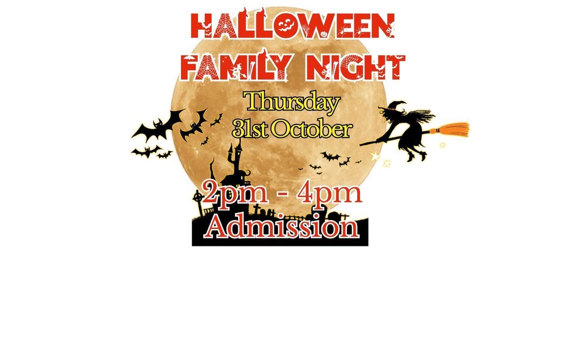 Halloween Family Night 2pm - 4pm