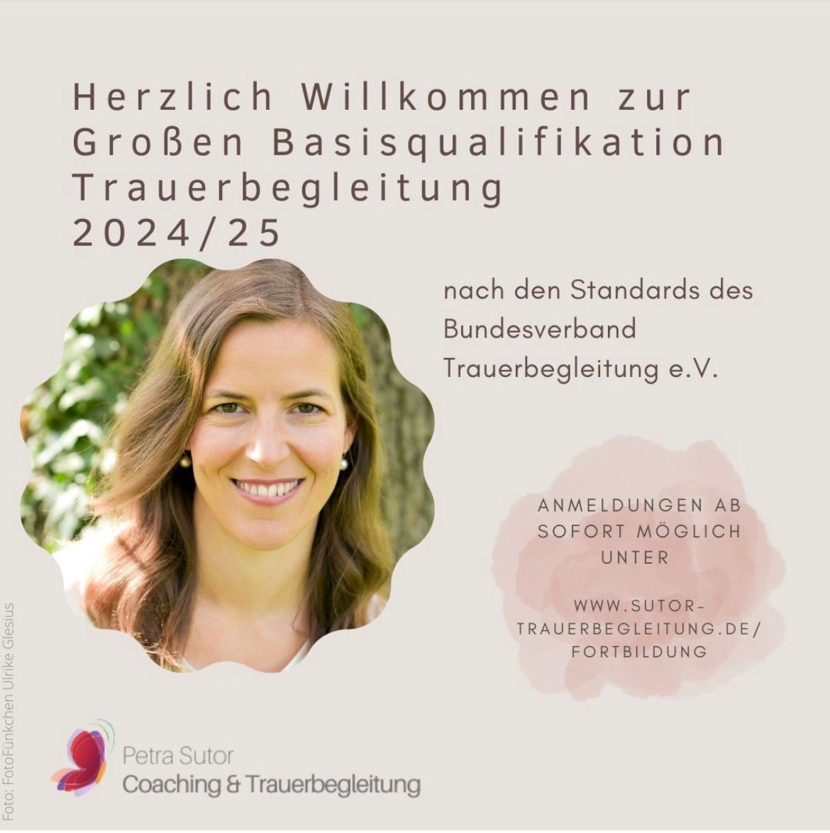 Gro\u00dfe Basisqualifikation Trauerbegleitung (BVT)