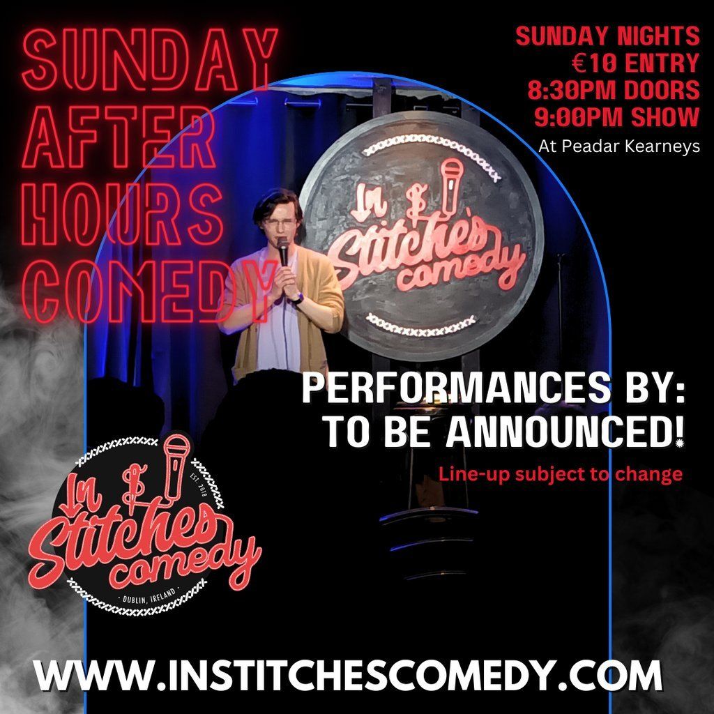 In Stitches Comedy Sundays