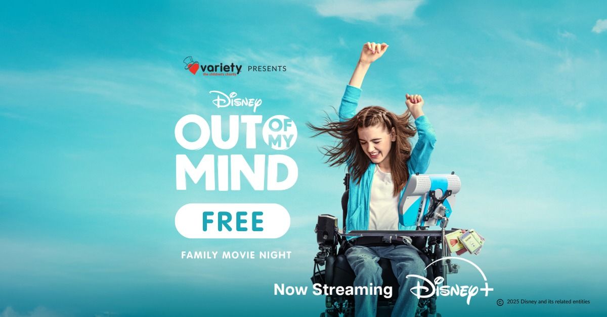 FREE Outdoor Family Screening - Disney's 'Out of My Mind'