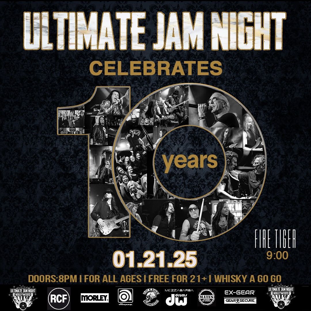 Ultimate Jam Night celebrates 10 Years! 