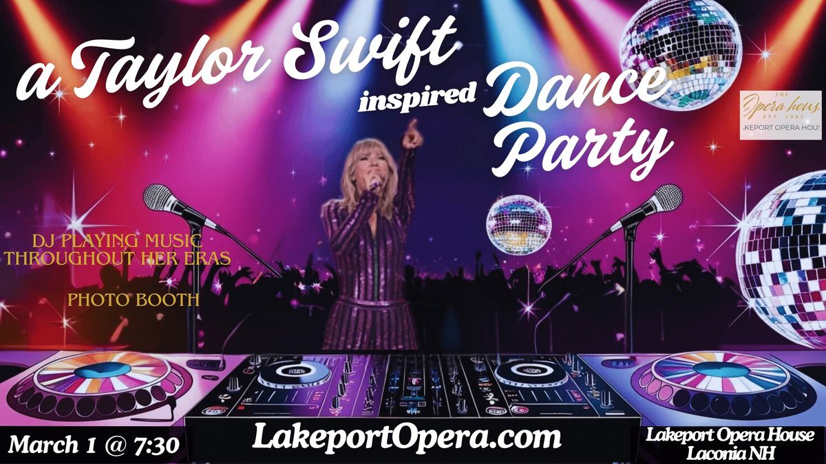 Taylor Swift inspired Dj Dance Party