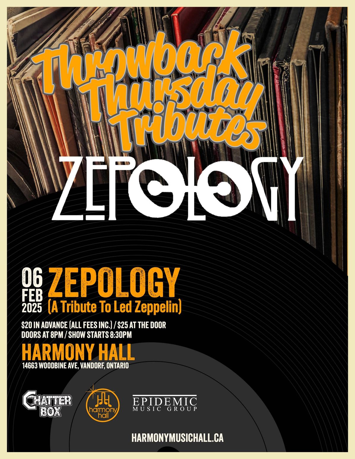 ZEPOLOGY (A Tribute to Led Zeppelin)- Throwback Thursday Tributes at Harmony Hall