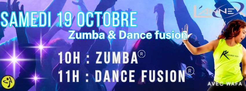 Zumba & Dance Fusion \u00e0 L'Annex samedi matin