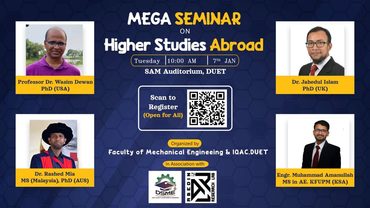 Mega Seminar on Higher Studies Abroad