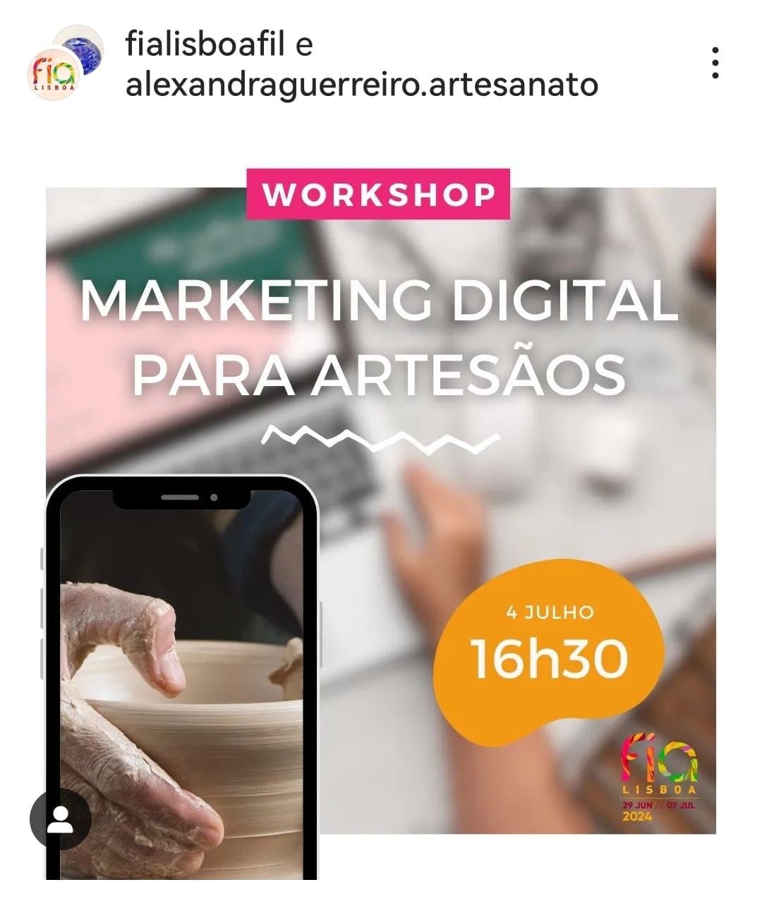 Workshop digital marketing for crafters