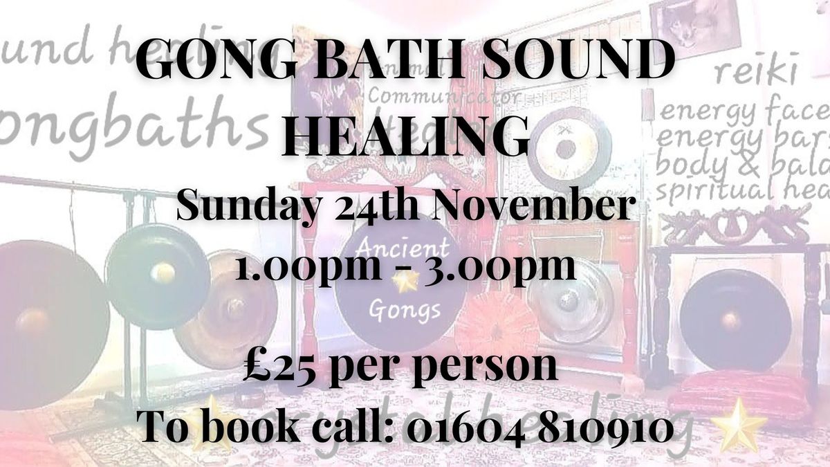 GONG BATH SOUND HEALING