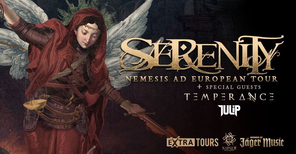 SERENITY + TEMPERANCE | NEMESIS AD EUROPEAN TOUR 24 | 14.02.24 | M\u00fcnchen- Backstage