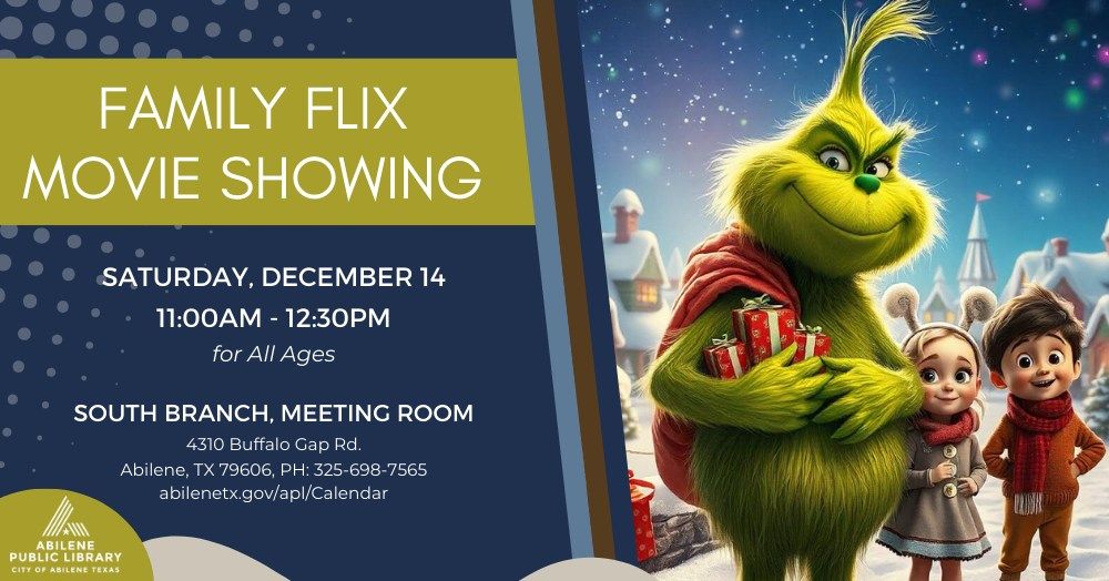 Family Flix Showig (South Branch)