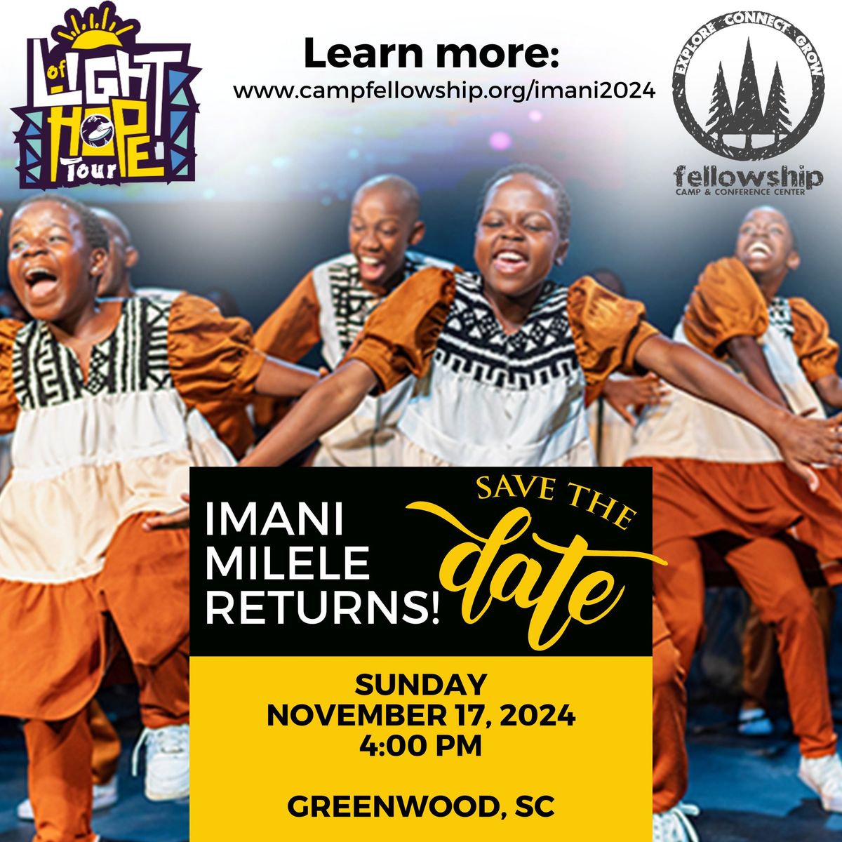 Imani Milele - Light of Hope - Greenwood County Performance