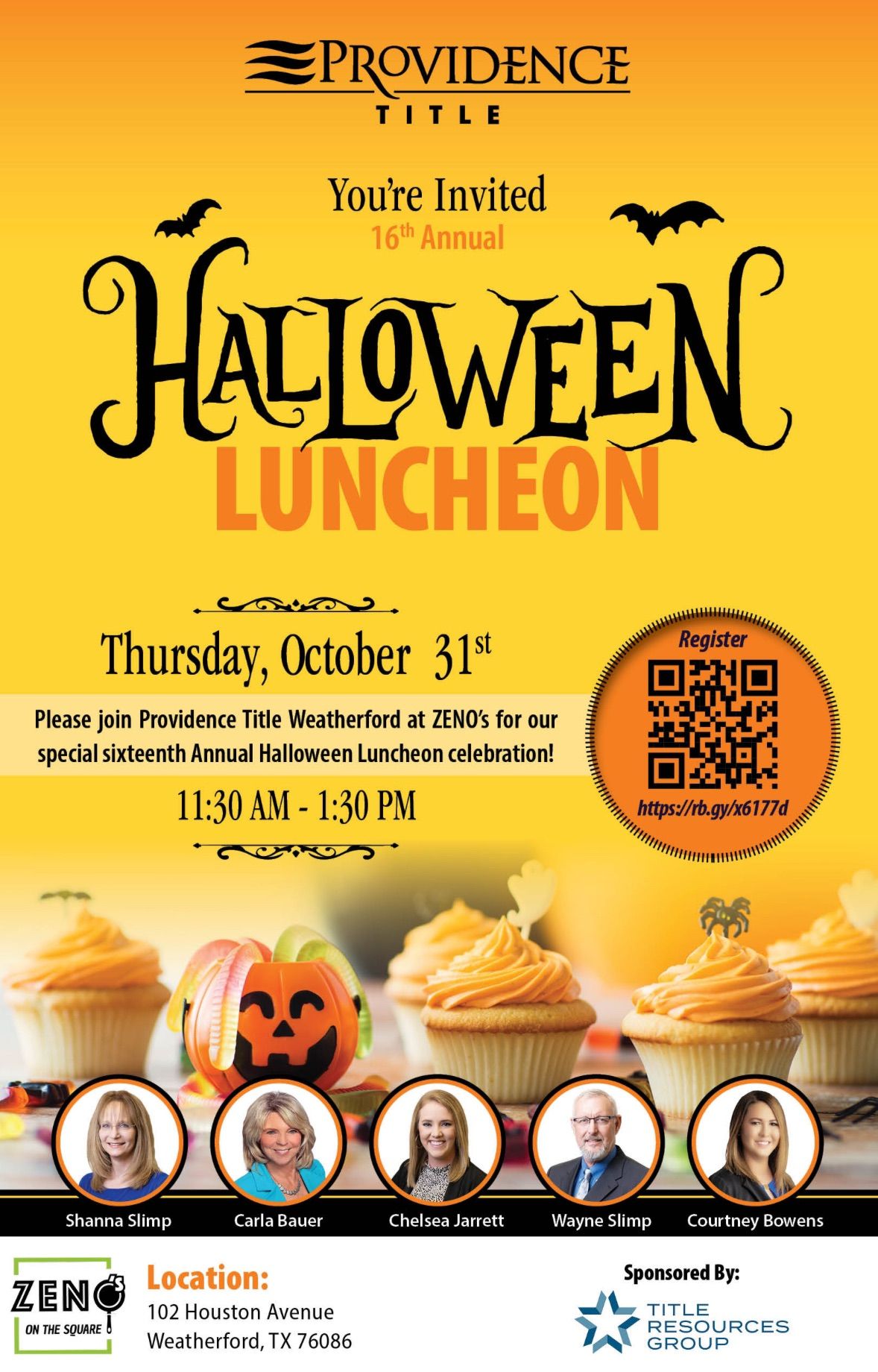 Providence Title- 16th Annual Halloween Luncheon