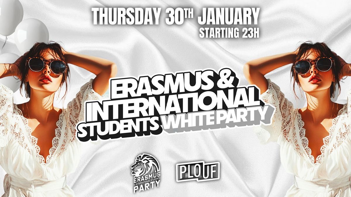 WHITE PARTY \/\/ 30.01.25 \/\/ Erasmus & International Students in Lyon