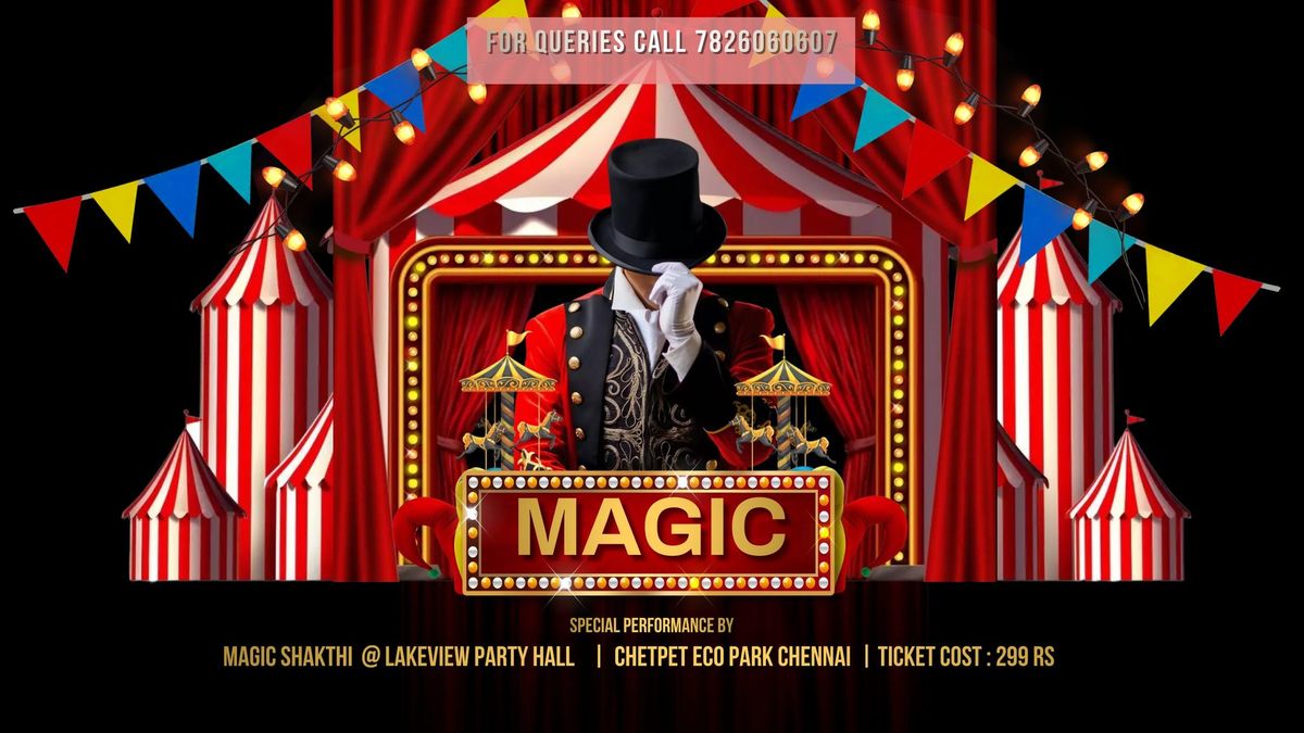 Magic Show @ Chetpet Eco Park Promoted by Marlen Cinemas