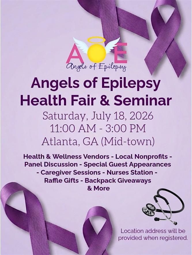 Angels of Epilepsy Health Fair & Seminar - Atlanta