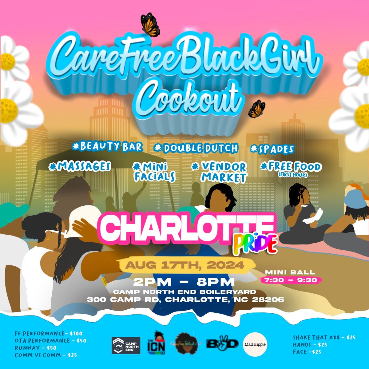 #CareFreeBlackGirl CookOut Charlotte