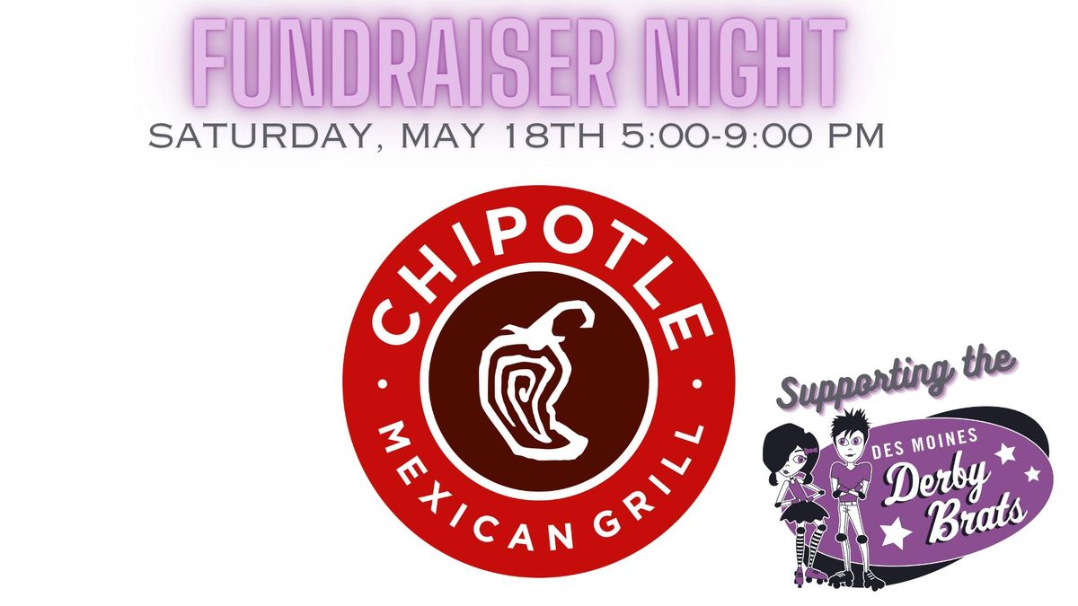 Chipotle Fundraiser Night Supporting Des Moines Derby Brats