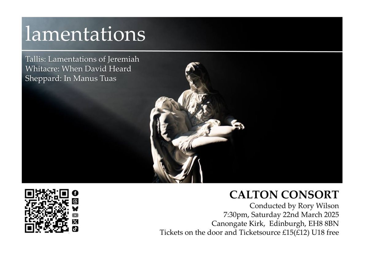 Calton Consort: Lamentations