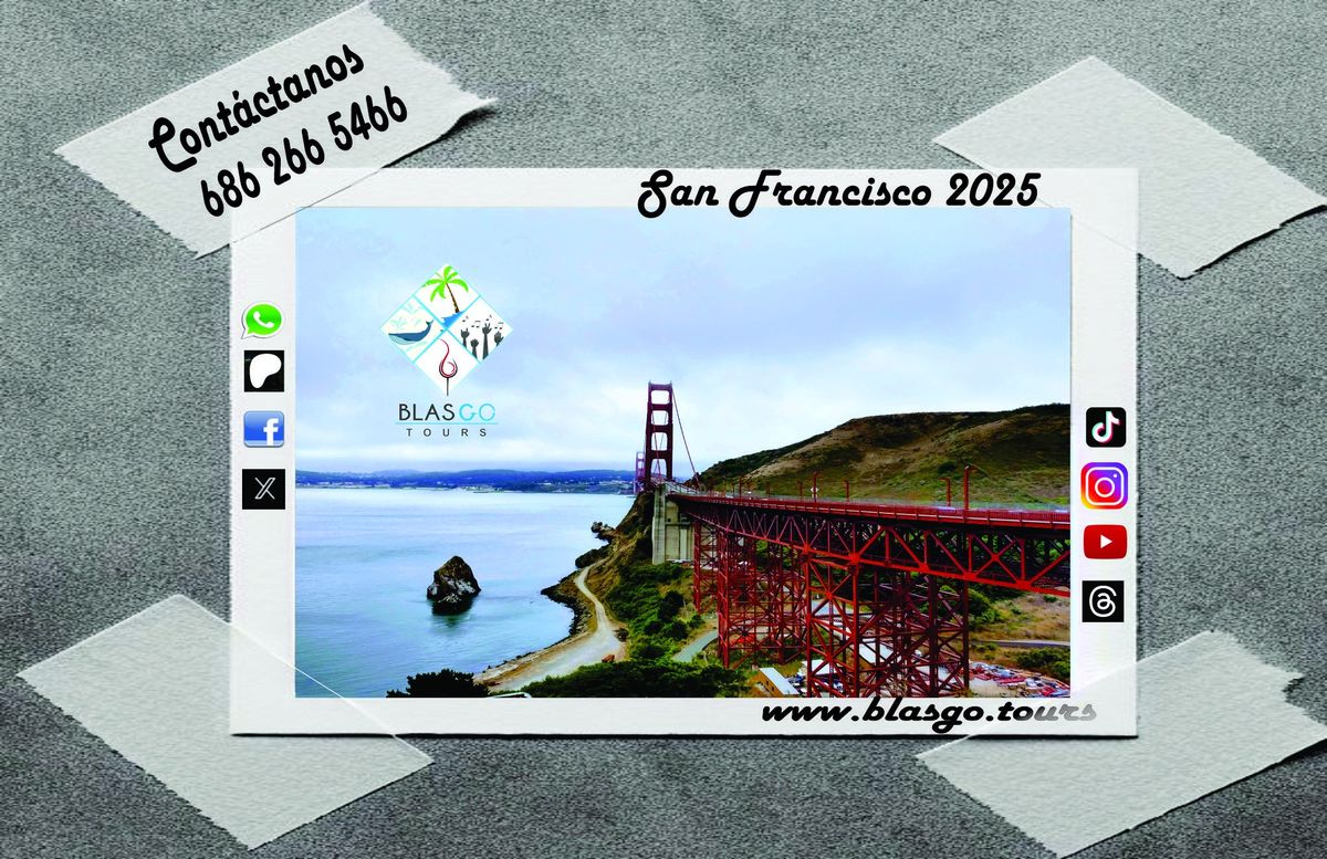 Vive San Francisco 2025 - Tour Colectivo Fecha \u00fanica