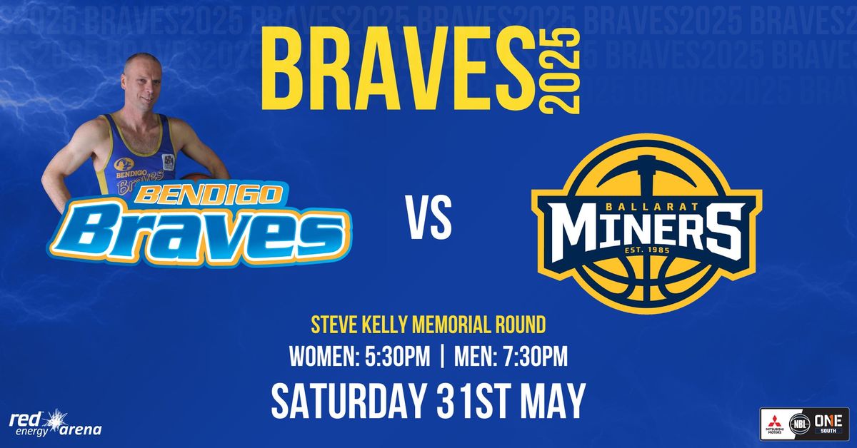 Steve Kelly Memorial Round: Bendigo Braves vs Ballarat Miners