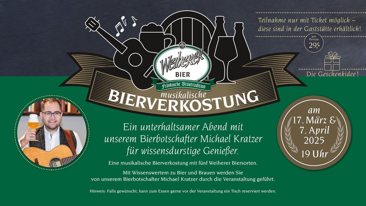 Musikalische Bierverkostung