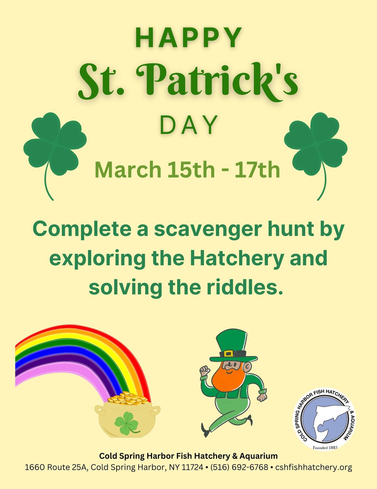 St. Patrick's Day Scavenger Hunt