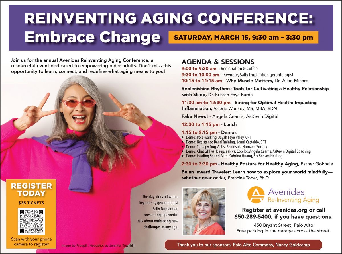 Reinventing Aging Conference: Embrace Change