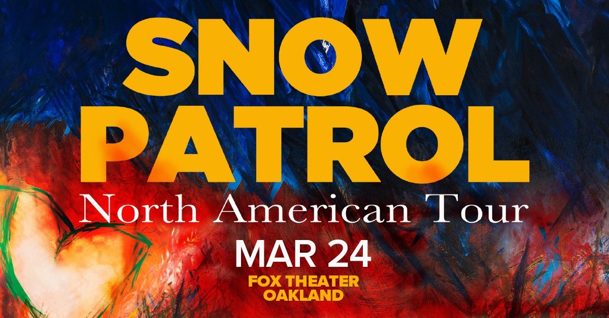 Snow Patrol at Fox Theater