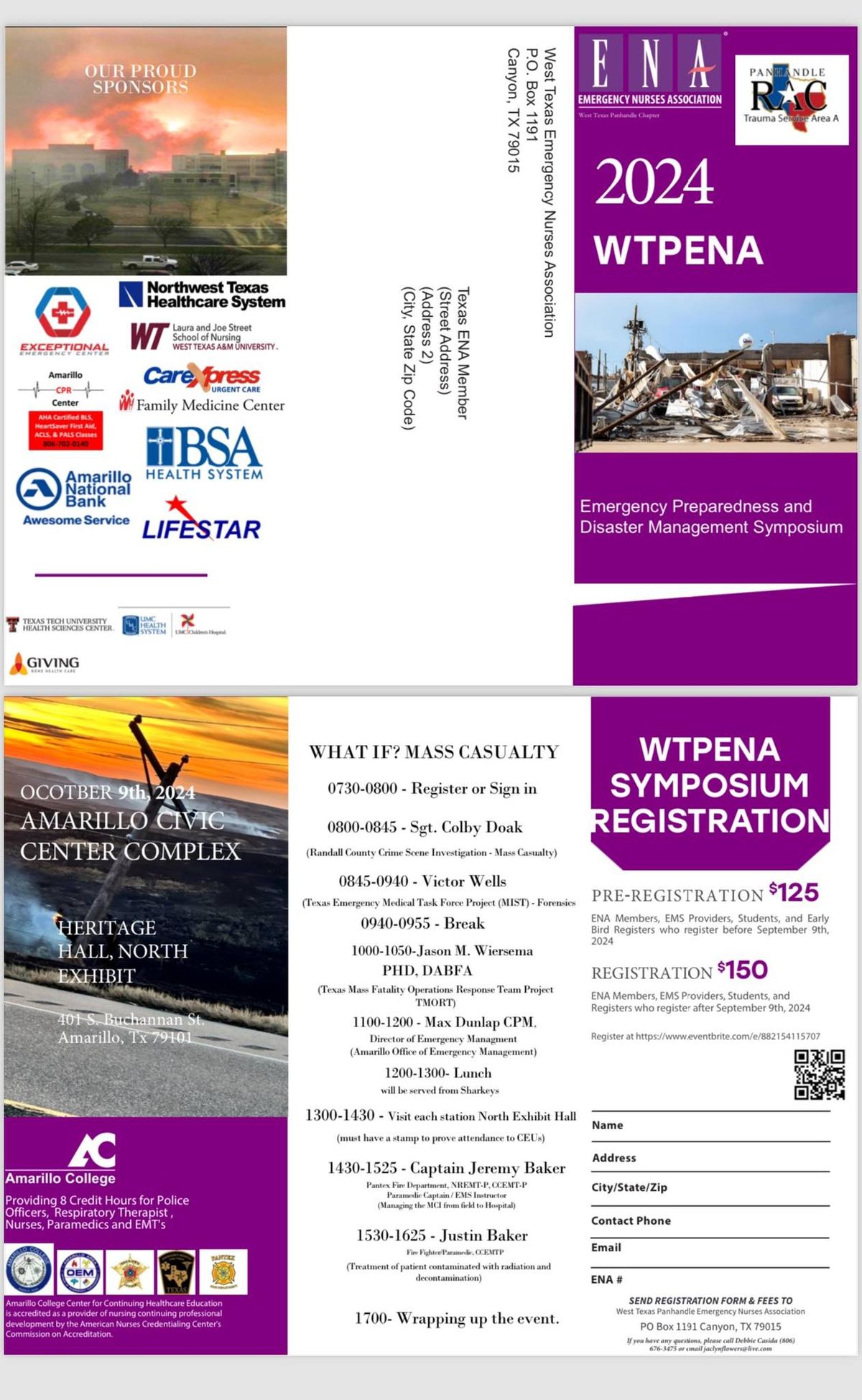 2024 WTPENA Emergency Preparedness and Disaster Management Symposium