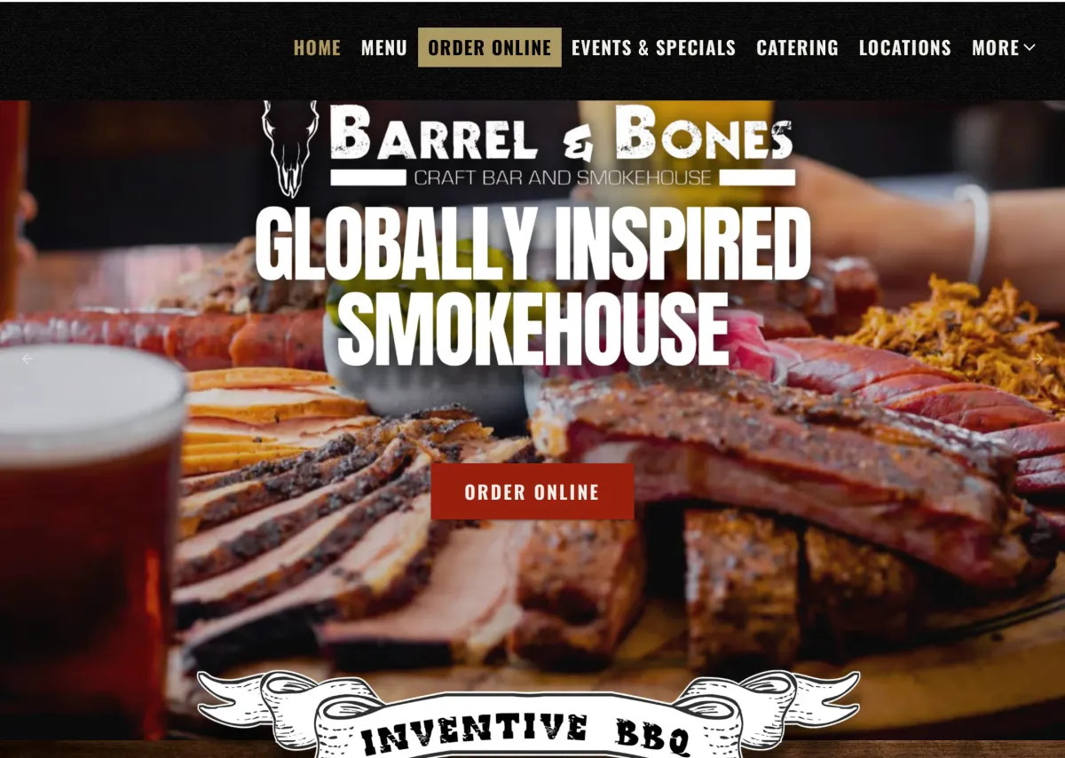 Barrel & Bones Craft Bar and Smokehouse