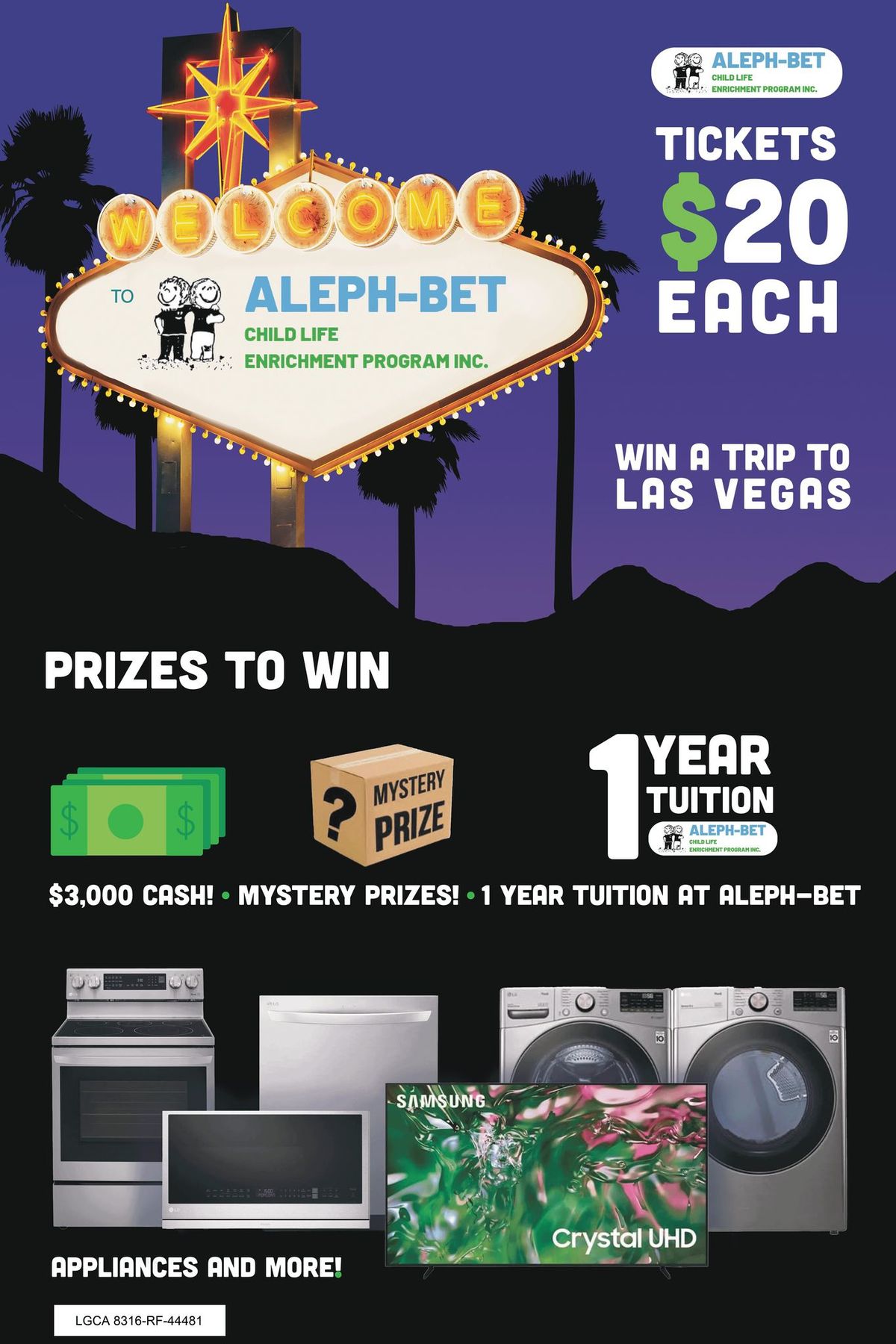 THE GREAT ALEPH-BET SWEEPSTAKES EVENT!!!