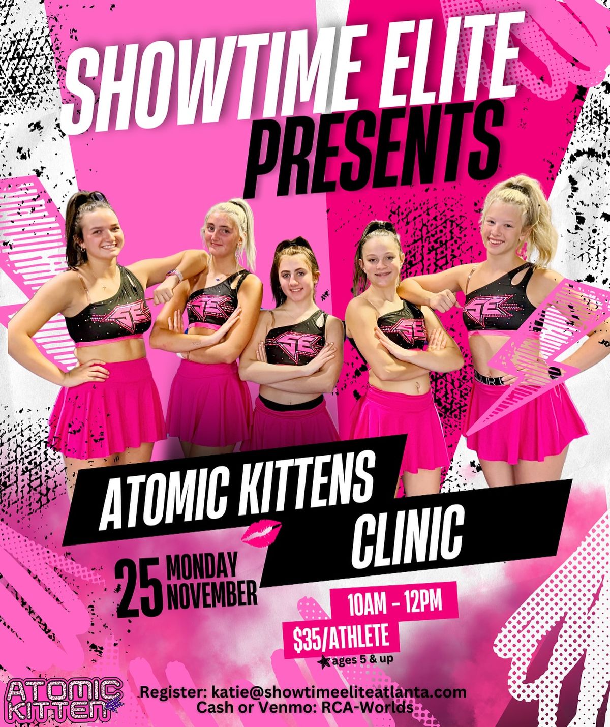 Cheer Clinic with Atomic Kittens 