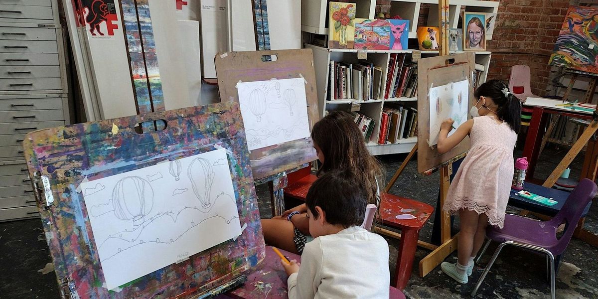 KIDS SUMMER ART CAMP - 11 AM-2:30 PM (FULL WEEK)