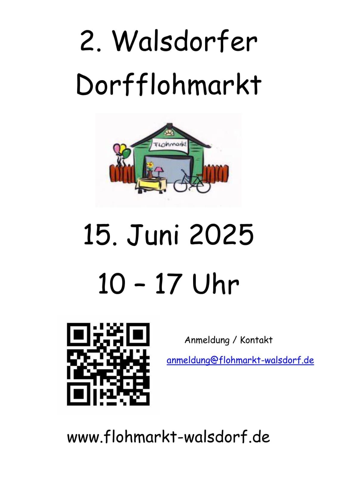 2. Walsdorfer Dorfflohmarkt 