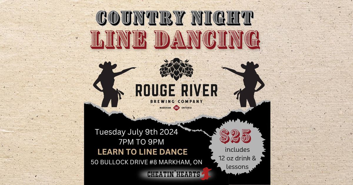 Country Night at Rouge River Brewing 