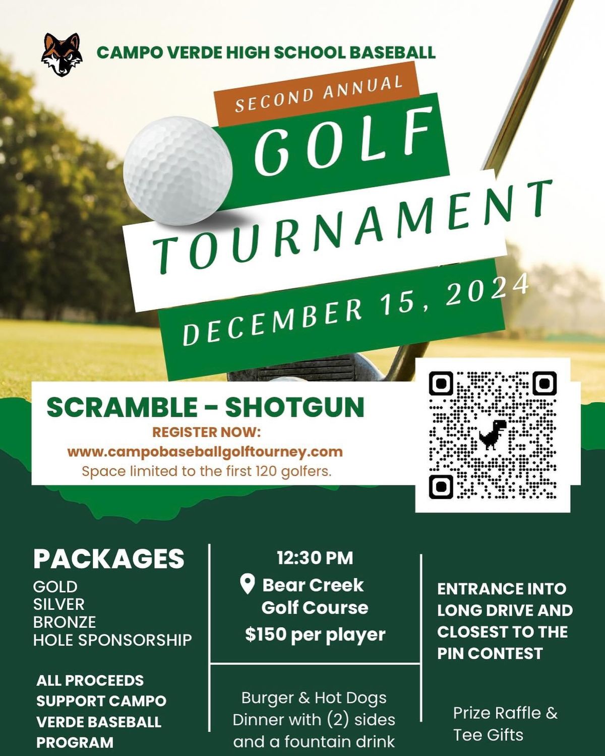 Campo Verde Baseball Fundraiser Golf Tournament