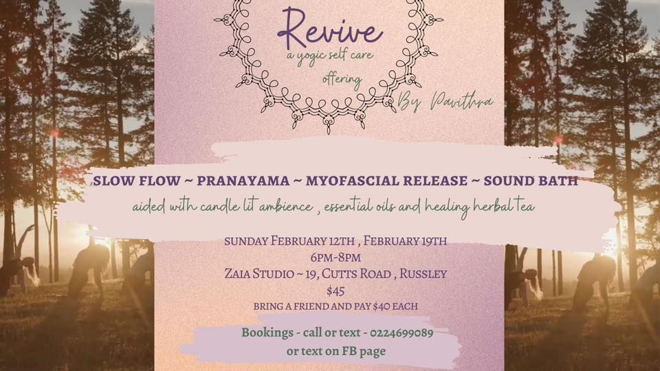 Revive a yogic self care offering