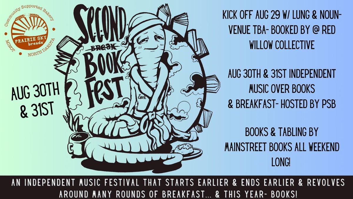 Second (BreakFEST)\/ BookFEST 2024- Independent Music\/ Breakfast\/ Books