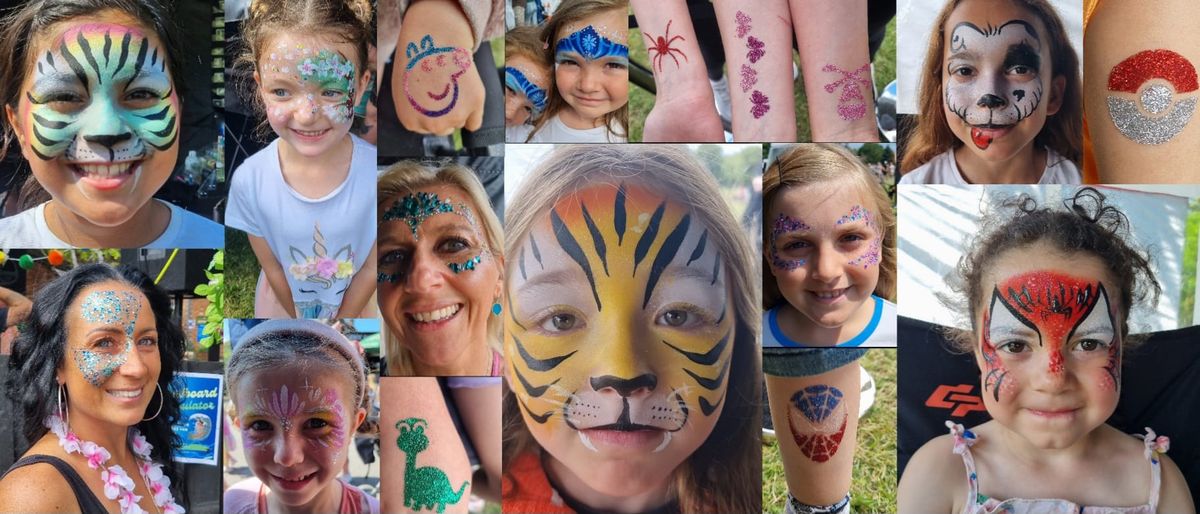 Face Paint @ Boothville Primary School Summer Fayre 