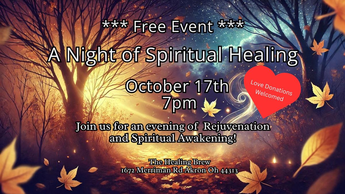 Fall Healing Service at The Healing Brew