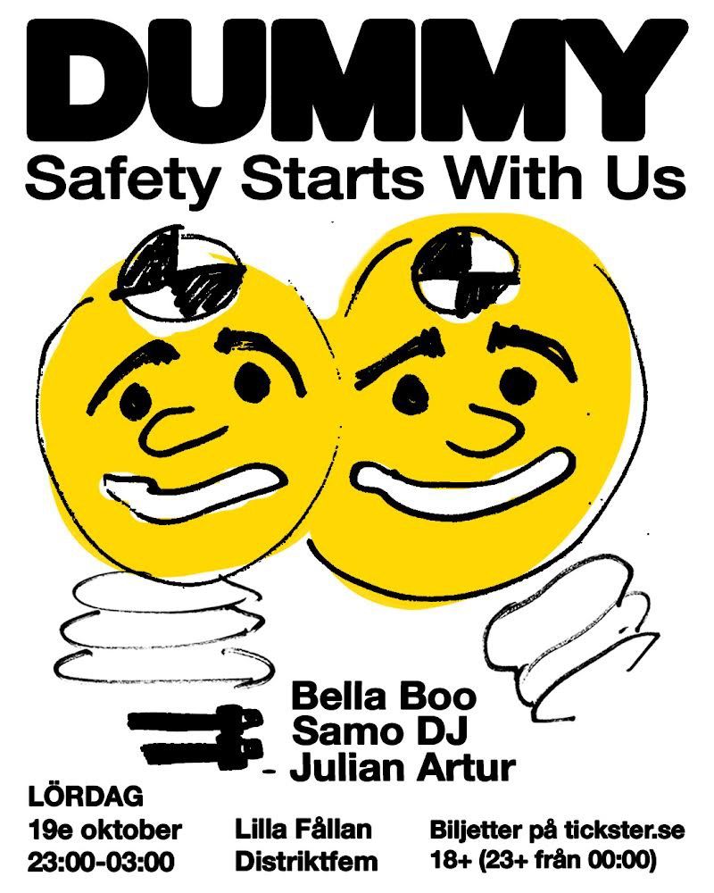 Dummy \u201dSafety Starts With Us\u201e