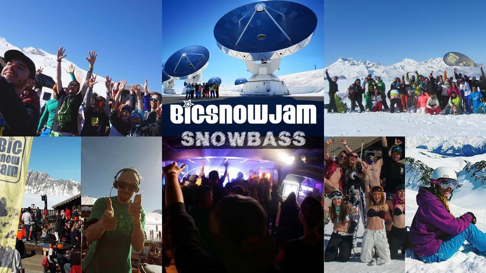 SnowBass 2025 @ Les Orres - 100km sjezdovek, DnB DJs, apr\u00e9s ski, snow volley... t\u00fdden 8790K\u010d (349\u20ac)