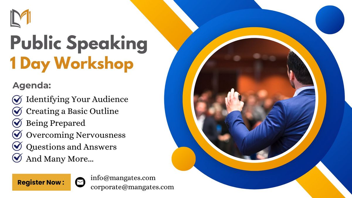 Public Speaking 1 Day Training in Melbourne