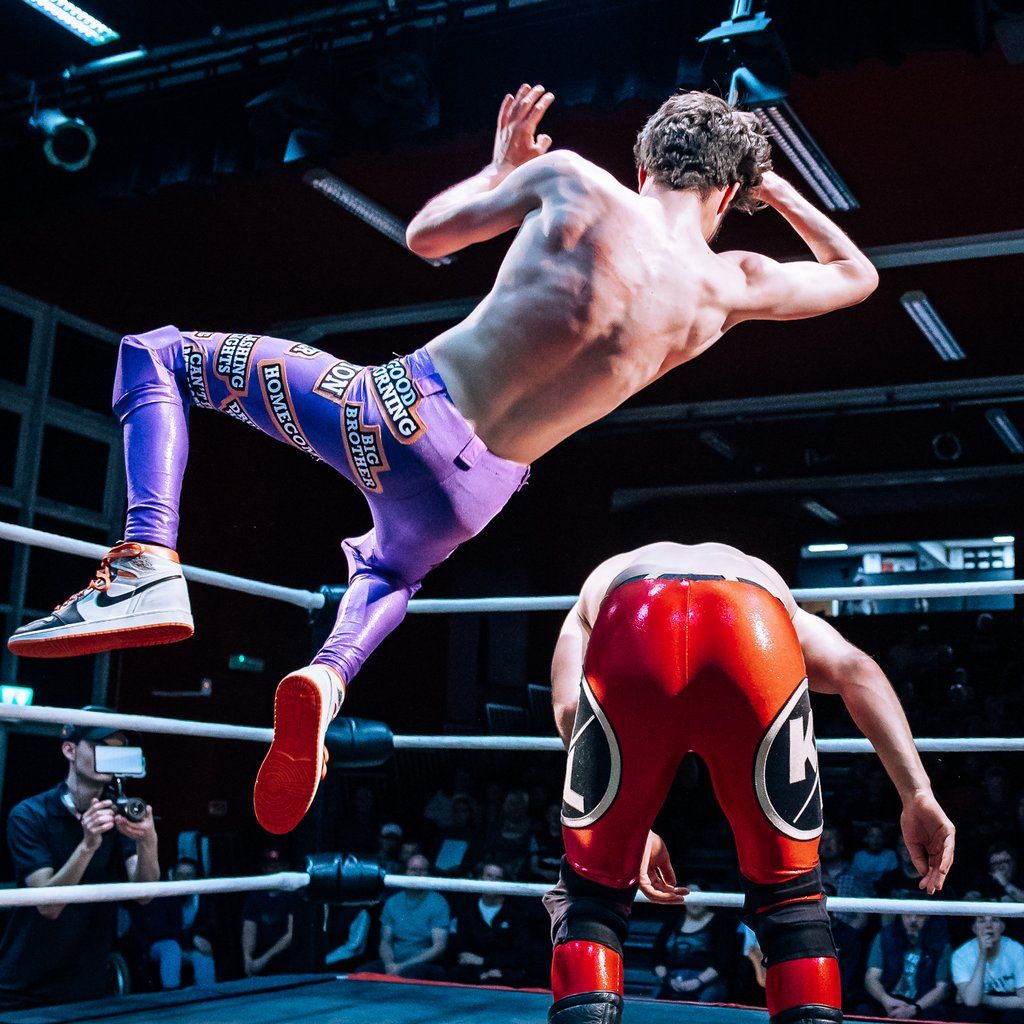 Wrestling in Southend, Shoeburyness!