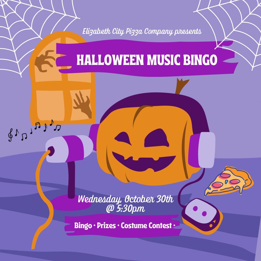 Halloween Music Bingo