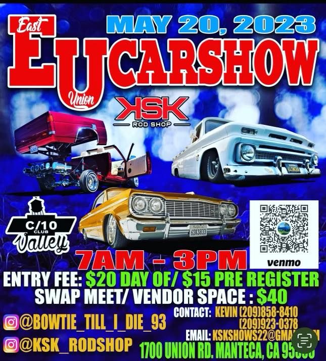 East Union Car Show 2023, East Union High School Lancers, Manteca, 20